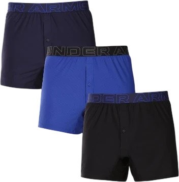 Under Armour Трусы (3 шт) UA PERFORMANCE MESH BOXERS - SOLID 6" 3PK 1390498-400-lst