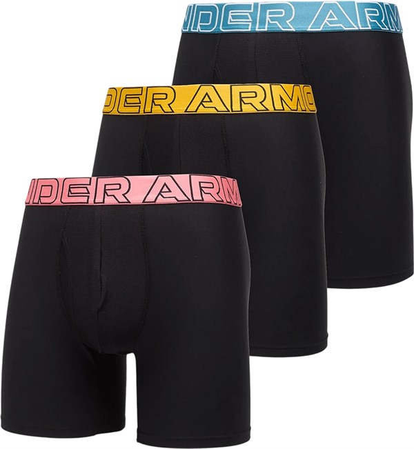 Under Armour Трусы (3 шт) UA PERFORMANCE TECH - SOLID 6" 3PK 1383878-006-lst