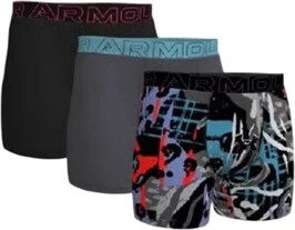 Under Armour Трусы (3 шт) UA PERFORMANCE TECH - GRAPHIC 6" 3PK 6012789-425-lst