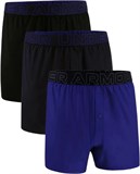 Under Armour Трусы (3 шт) UA PERFORMANCE MESH BOXERS - SOLID 6" 3PK 1390498-400-lst