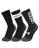 Under Armour Носки (3 пары) UA Perf Tech Nov 3pk Crew 1379515-002-lst