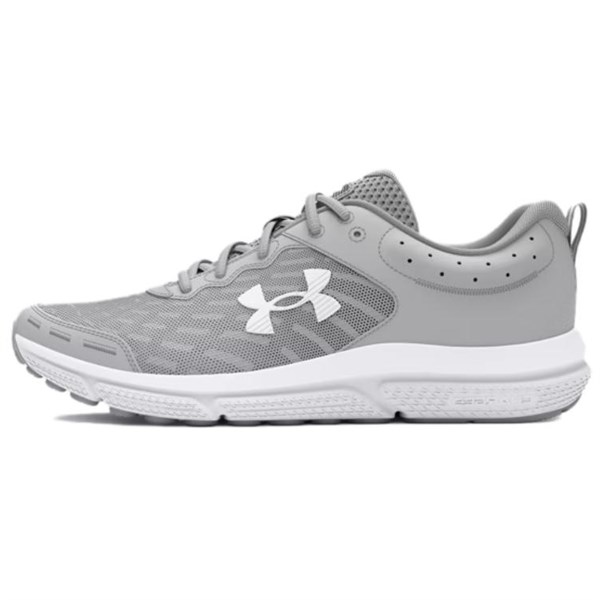 Under Armour Charged Assert 10 Anti Slip Wear Resistant Low Top Running Shoes Men's Gray 3028816-100
