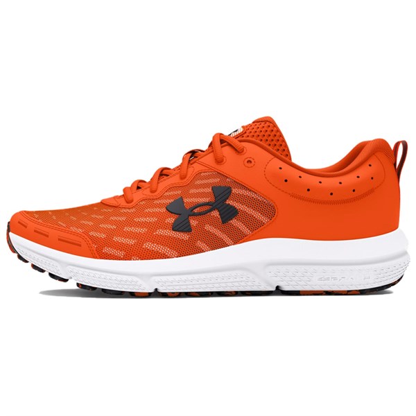 Under Armour Charged Assert 10 Anti Slip Wear Resistant Low Top Running Shoes Men's Orange 3026175-800