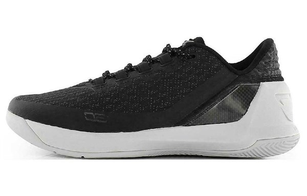 Under Armour Curry 3 Low 'Black White' 1286376-001