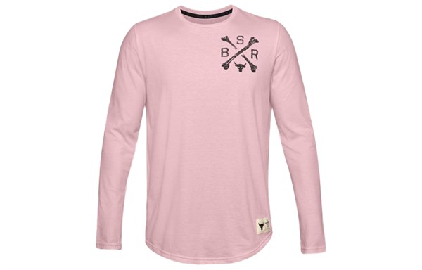 Under Armour T Shirt Men's Rose Pastel Pink 1357194-643