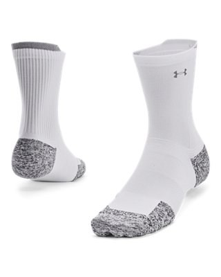 UA ArmourDry™ Run CushionUnisex Mid-Crew Socks 1376076-100