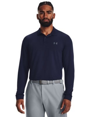 UA MatchplayLong Sleeve Polo 1379728-410