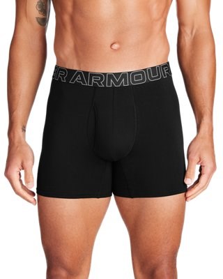 UA Performance Cotton6" 3-Pack Boxerjock® 1383889-001