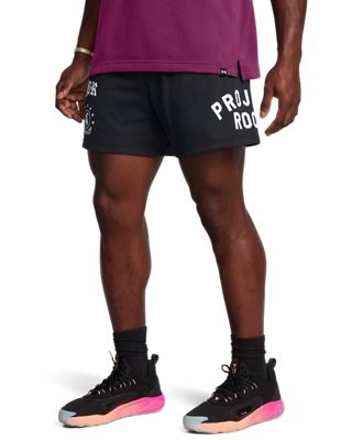 Project Rock Terry Fleece Badge Of HonorShorts 1386881-001