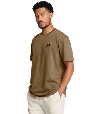 UA Logo Embroidered Heavyweight Short SleeveShort Sleeve 1373997-498