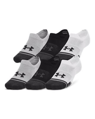 UA Performance Tech Ultra LowUnisex 3-Pack Tab Socks 1379502-011
