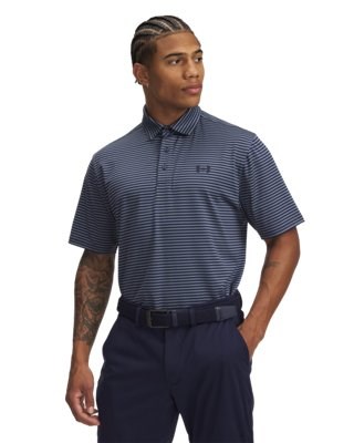 UA Playoff 3.0 StripePolo 1378676-424