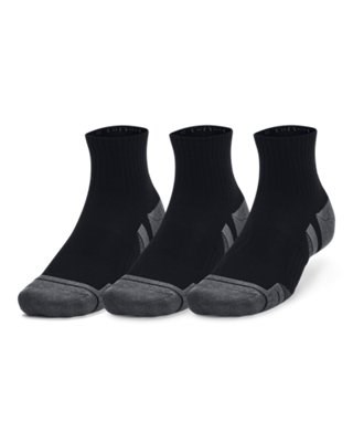 UA Performance CottonUnisex 3-Pack Quarter Socks 1379528-001