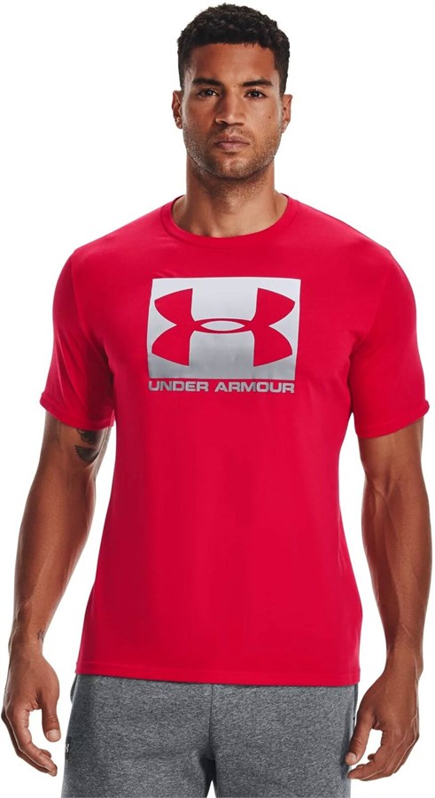 Under Armour Футболка Boxed Sportstyle Graphic Charged Cotton Short Sleeve T-shirt 1329581-600-lst