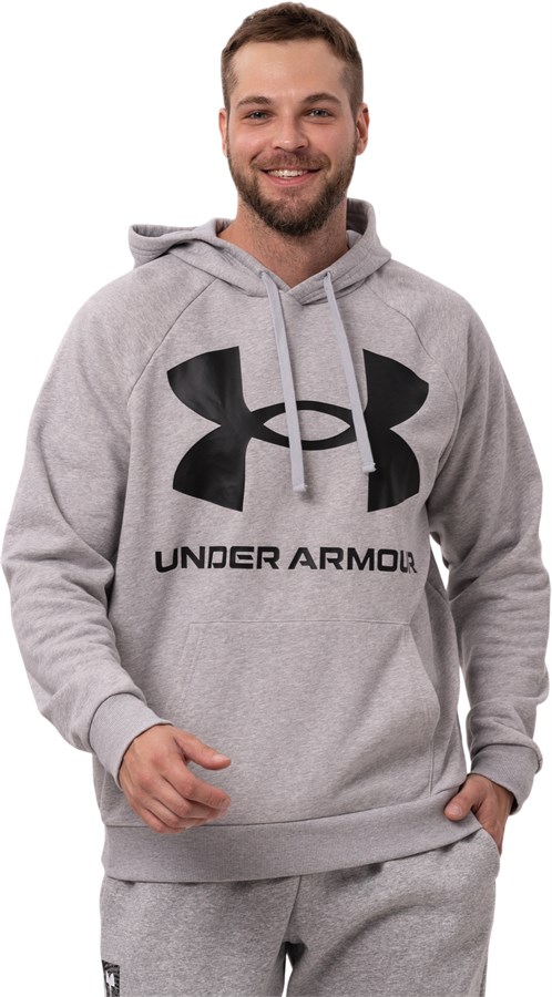 Under Armour Худи Rival Fleece Big Logo Hoodie 1357093-011-lst