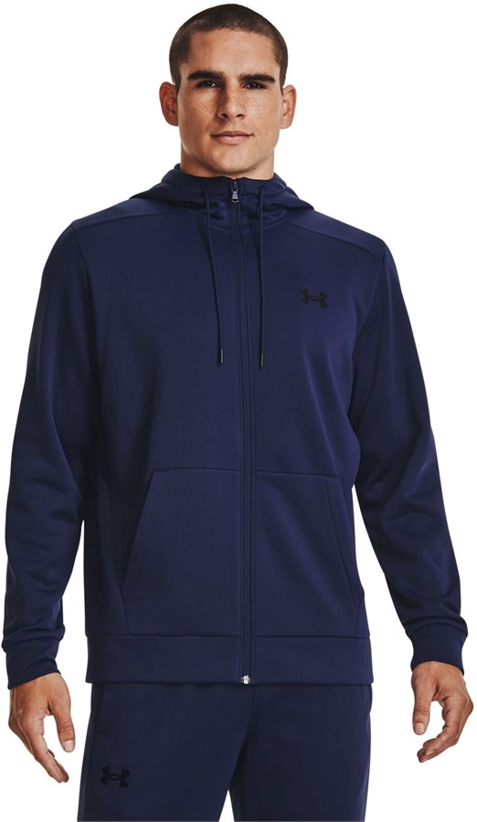 Under Armour Толстовка Ua Armour Fleece Fz Hoodie-Nvy 1373357-410-lst