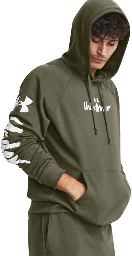 Under Armour Худи Ua Rival Fleece Graphic Hd 1379760-390-lst