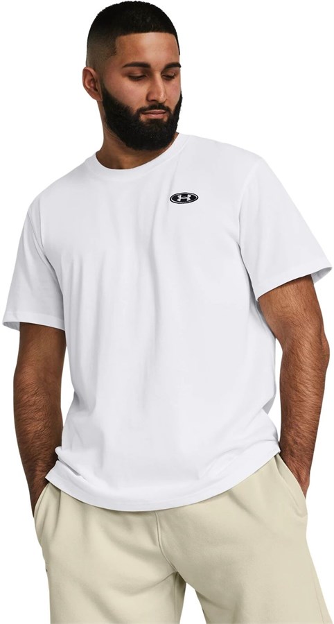 Under Armour Футболка Ua Hw Lc Patch Ss 1382902-100-lst