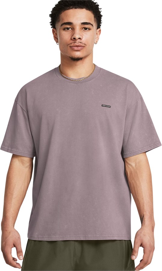Under Armour Футболка UA M HW OS LOGO WASH SS 1389147-015-lst