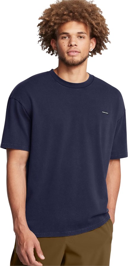 Under Armour Футболка Ua M Hw Os Logo Wash Ss 1389147-410-lst