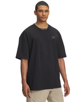 UA Woven Label HeavyweightShort Sleeve 6005668-001