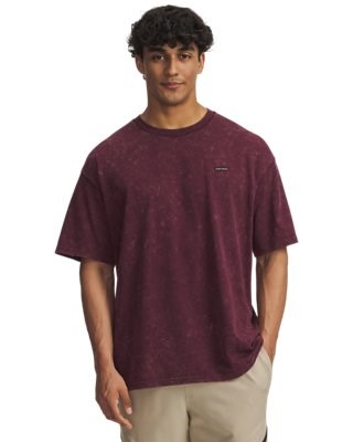 UA Heavyweight Logo WashOversized Short Sleeve 1389147-600