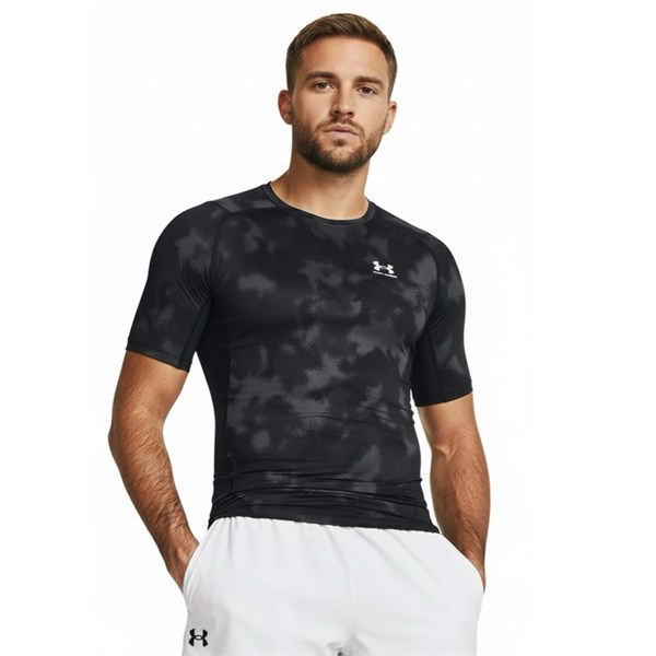 Компр. футболка HeatGear Printed Short Sleeve 1383321-001