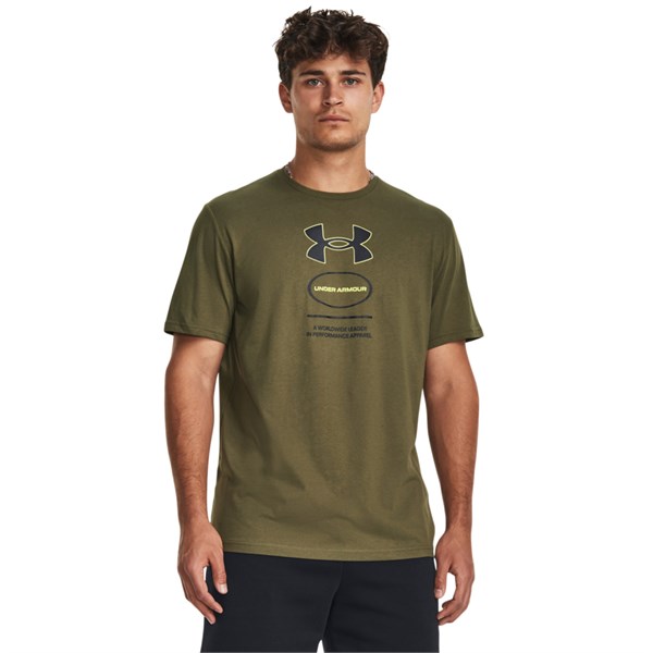 Футболка UA M Branded GEL Stack SS 1380957-390