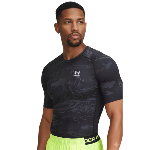 Футболка UA HG Armour Printed SS 1383321-002-1