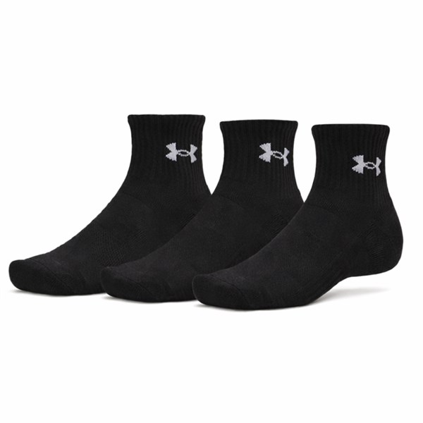 Носки (3 пары) UA Performance Cotton 3p Qtr 6009686-008