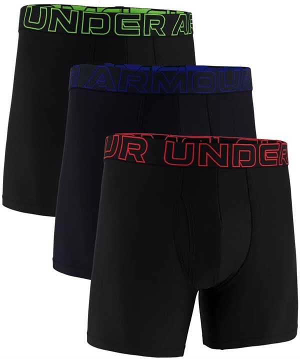Under Armour Трусы (3 шт) UA PERFORMANCE TECH - SOLID 6" 3PK 1383878-005-lst