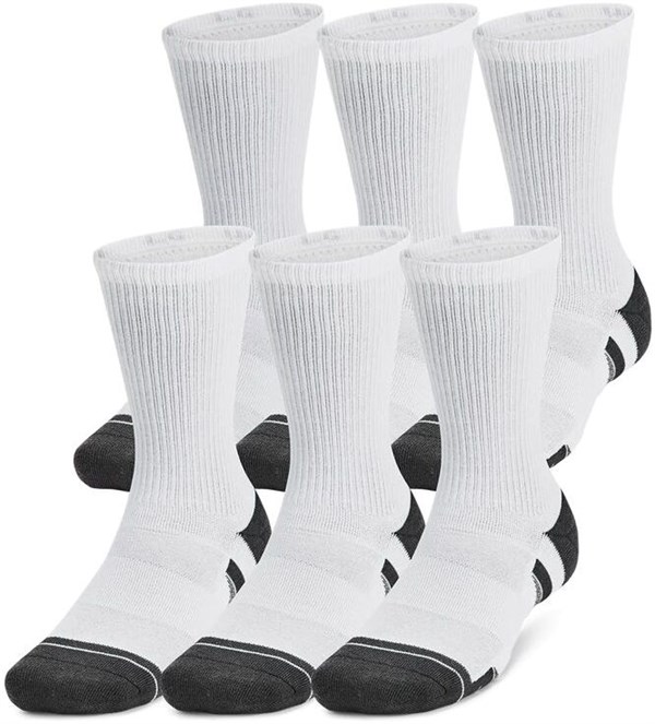 Under Armour Носки (6 пар) Unisex UA Perf Tech 6pk Crew 1386242-101-lst