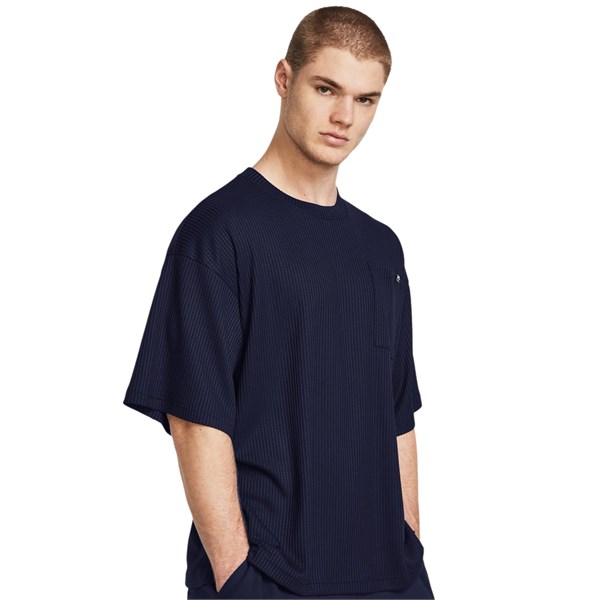 Футболка UA Rival Waffle Crew  1383106-410-1