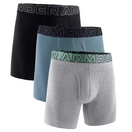 Трусы (3 шт) UA PERF COTTON  - SOLID 6 IN 3PK 1383889-035