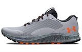 Under Armour Charged Bandit Trail 2 Slip Resistant Low Top Running Shoes Men's Gray 3024725-100