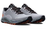 Under Armour Charged Bandit Trail 2 Slip Resistant Low Top Running Shoes Men's Gray 3024725-100