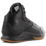 Under Armour Curry 1 Anti Slip Wear Resistant Mid Top Basketball Shoes Men's Black 1296616-001