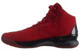 Under Armour Curry 1 Lux Mid Sde Red/Black Red 1296617-600