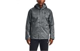 Under Armour Outdoor Hiking Water Resistant Windproof Breathable Water Repellent Windbreaker Jacket Men's Gray 1300663-012