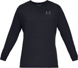 UA Left ChestLong Sleeve 1329585-001
