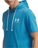 UA Rival TerryShort Sleeve Hoodie 1370396-452