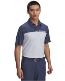 UA Tee To Green Color BlockPolo 1383139-044