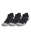 UA ArmourDry®Unisex Run Cushion 3-Pack No Show Socks 1387044-001