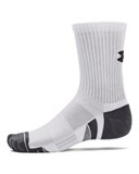 UA Performance CottonUnisex 3-Pack Mid-Crew Socks 1379530-100