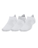 UA ArmourDry® Run LiteUnisex 3-Pack No Show Tab Socks 1386237-100