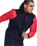 Under Armour Толстовка Rush Fleece Fz Hoodie 1366178-410-lst