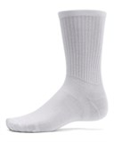 UA EssentialUnisex 6-Pack Crew Socks 1387058-100