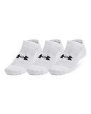 UA Training CottonUnisex 3-Pack No Show Socks 1386313-100