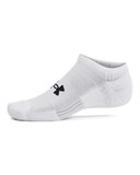 UA Training CottonUnisex 3-Pack No Show Socks 1386313-100