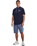 UA Rival TerryShort Sleeve Hoodie 1370396-410